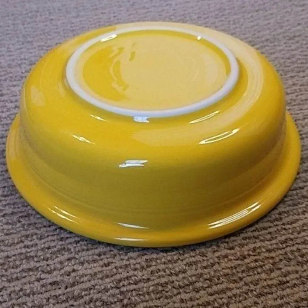 Fiestaware Fiesta Extra Large Bowl Dish Daffodil Yellow 64 oz CERAMIC CONTAINER